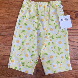 Novelli ❤️ By Magia Floral Print Straight Leg Trouser Pant Size 24 (NWT)